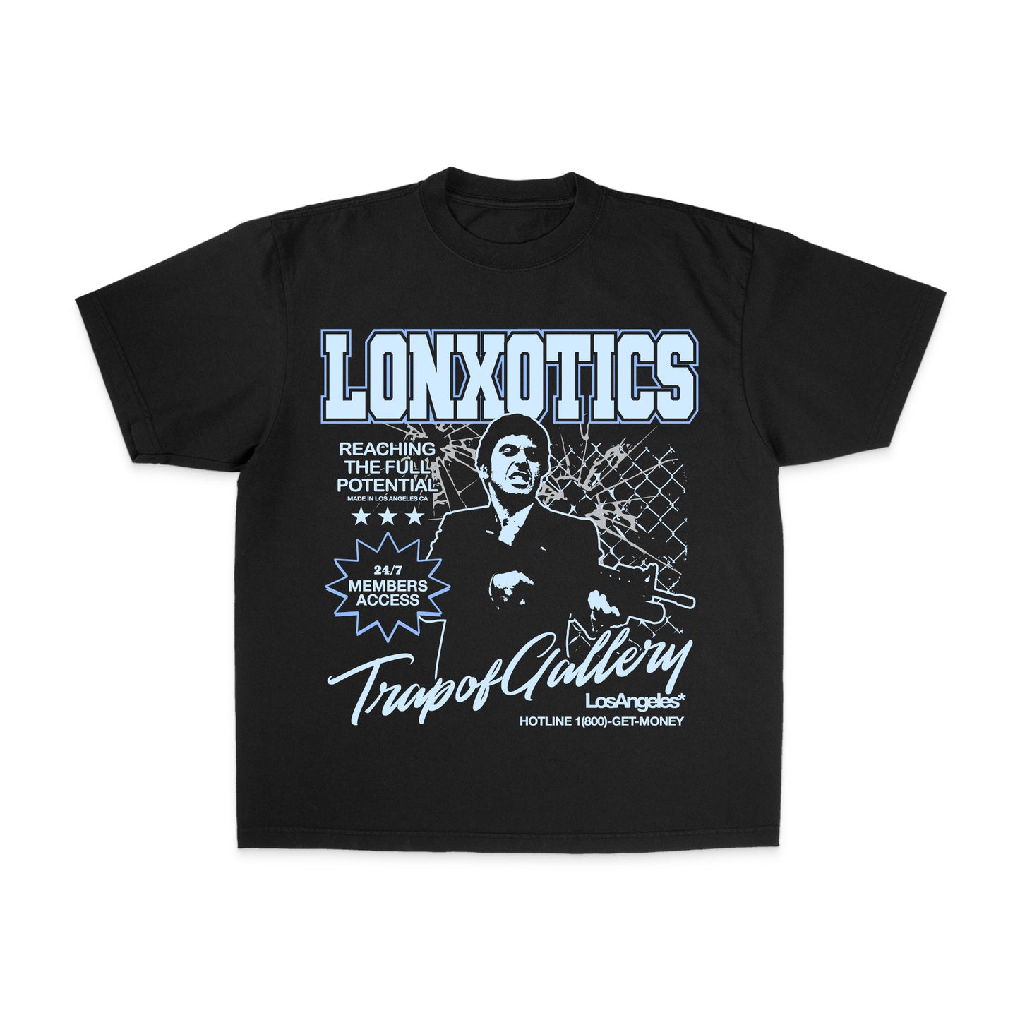 LONXOTICS x SCARFACE SHIRT “THE WORLD IS YOURS"🏆🌎🥷🏻